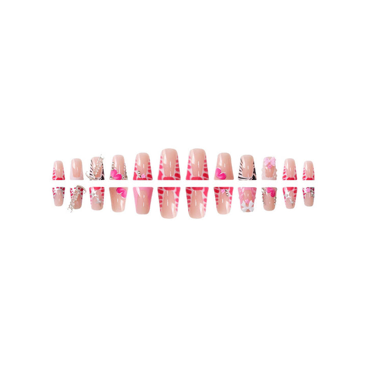 Floral Design Press-On Nail Set Karnz