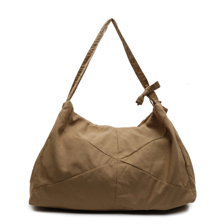 Texturiertes Stoff Schulter Hobo Bag Karnz