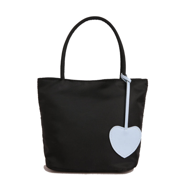 WoStylish Herz-geschmückte Alltags-Tote-Tasche Karnz