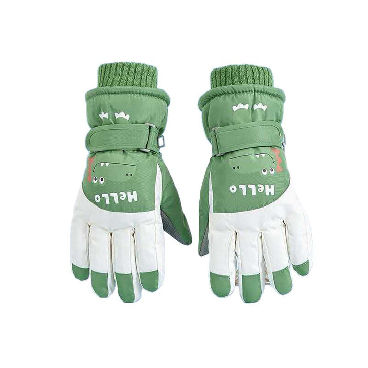 Kinder Fun Dinosaurier-Themen Schnee Handschuhe Karnz