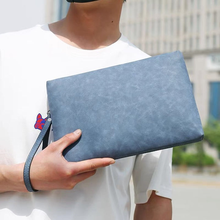 Premium Soft Fauxleder Reißverschluss Tasche Karnz