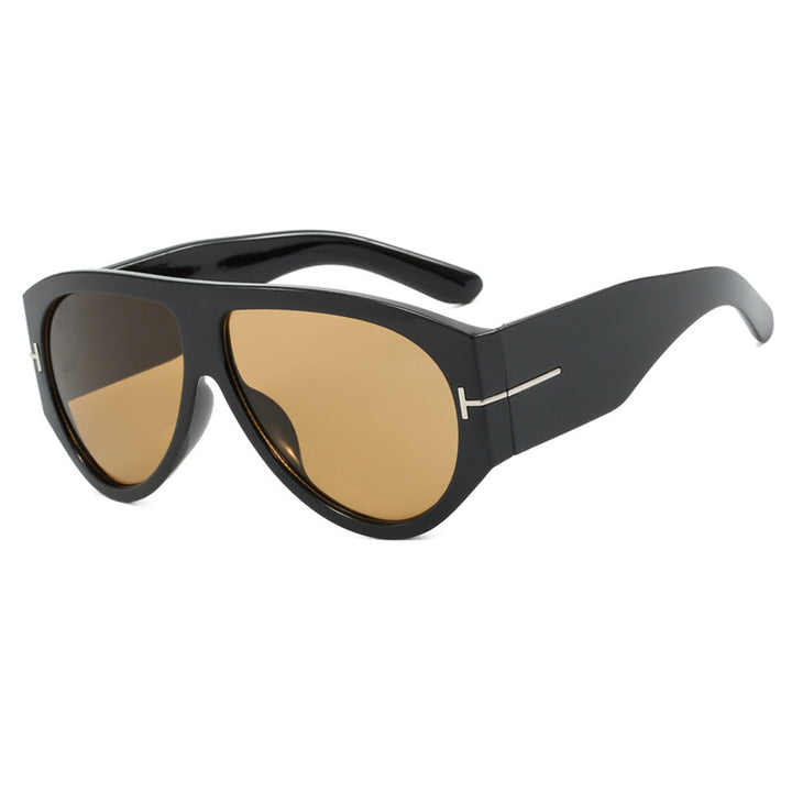 Damen modische oversized Sonnenbrille im Retro-Stil Karnz
