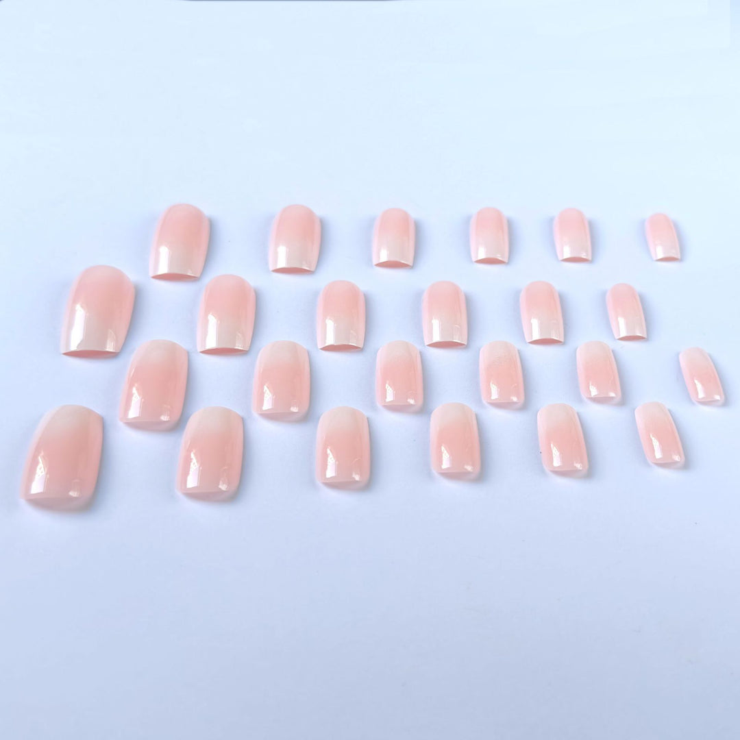 Elegante Ombre Nagelverlängerungen