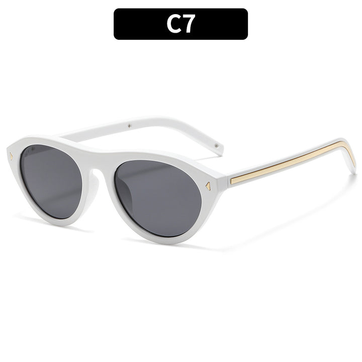 Eleganter Look Stylische Katzenaugen-Sonnenbrille