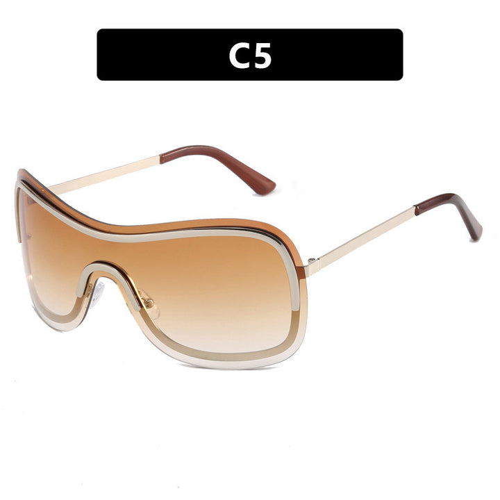 Damen sportliche Oversized-Sonnenbrille mit elegantem Design Karnz