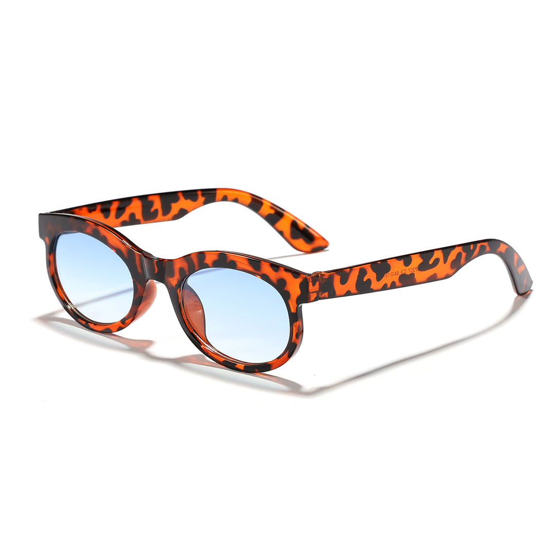Damen trendige Sonnenbrille mit stilvollem Design aus robustem Kunststoff Karnz