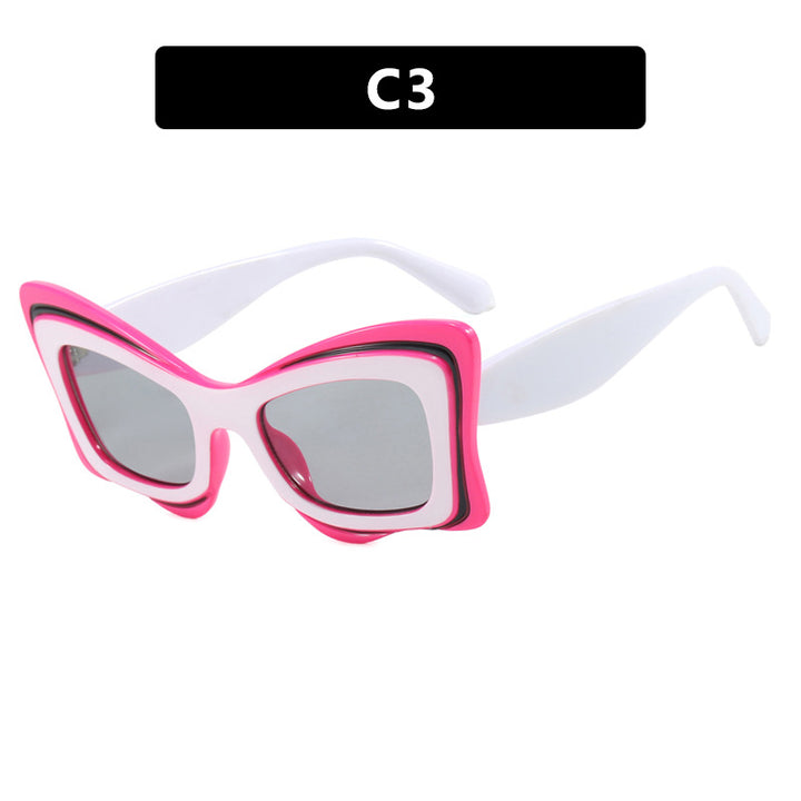 Damen oversized Sonnenbrille im extravaganten Design Karnz