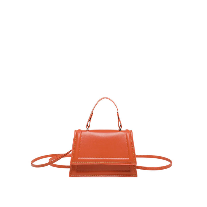 Strukturierte Mini-Crossbody-Handtasche