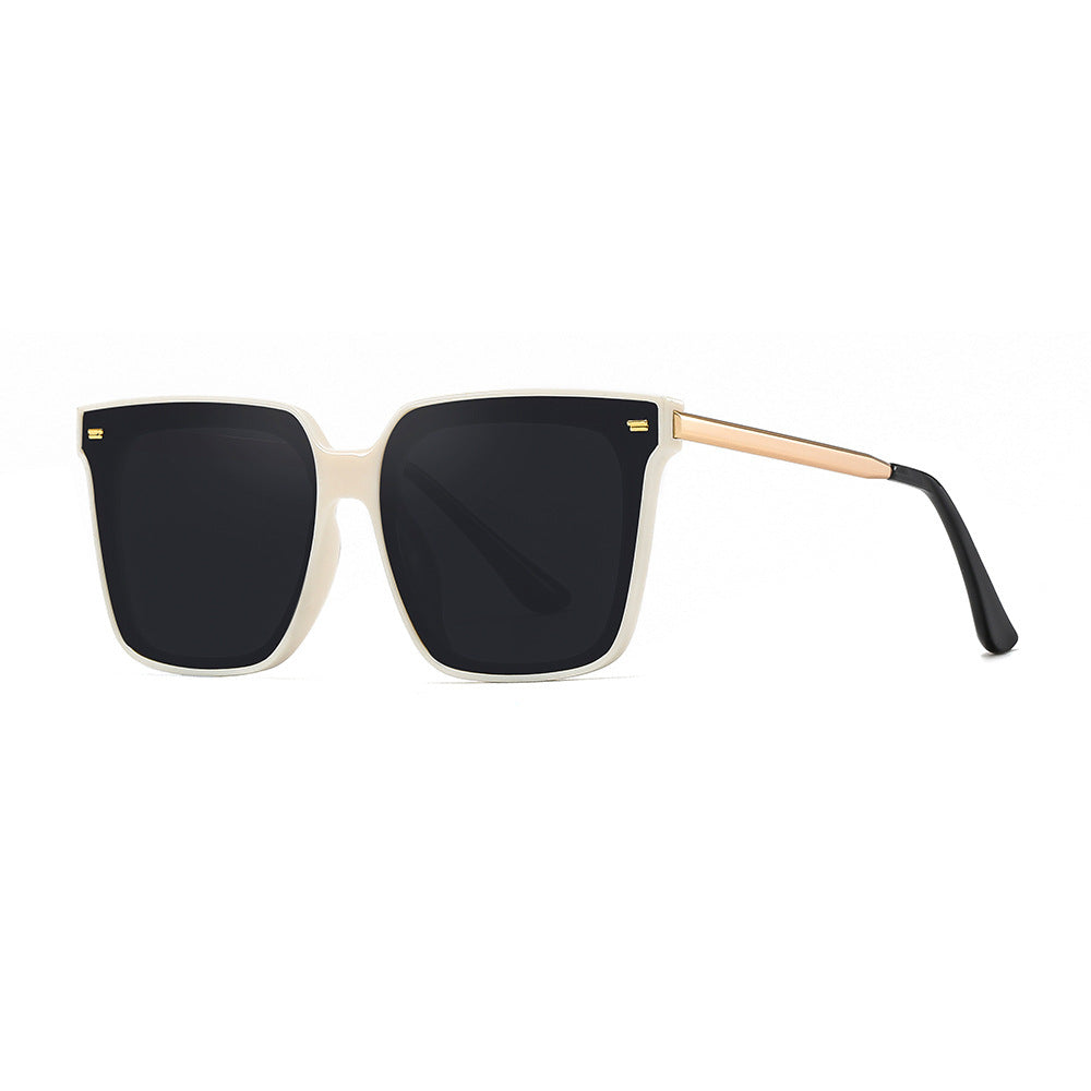 Damen Oversize Sonnenbrille mit modernem quadratischem Rahmen Karnz