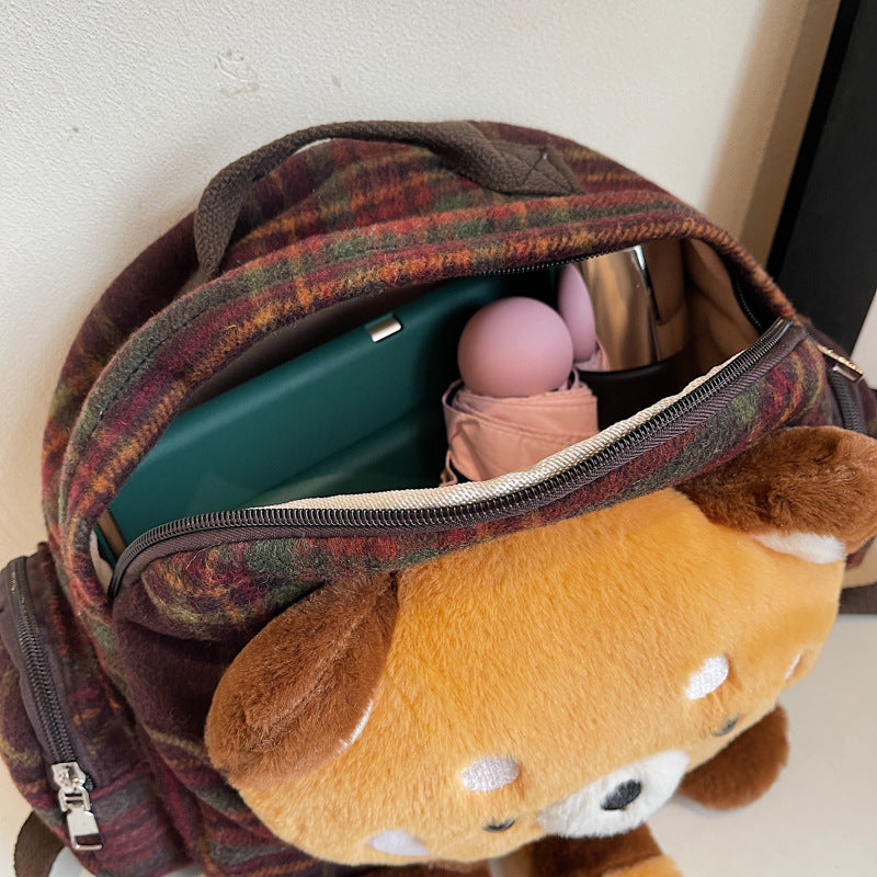 Plüsch-Rucksack mit Tierdesign Karnz
