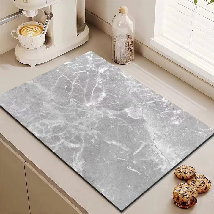 Luxus Marmor Design Küchenmatte