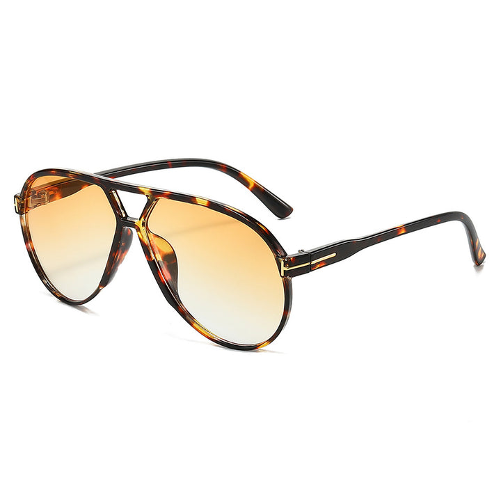 Stilvolle Aviator-Style Shield-Sonnenbrillen Karnz