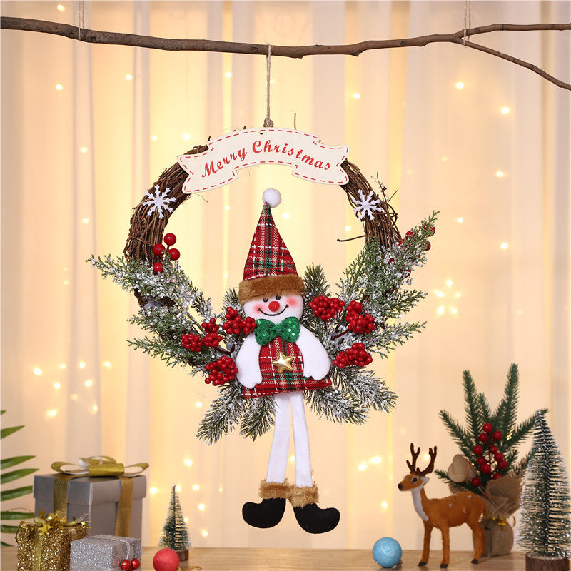 Weihnachts-Themen Hängender Kranz Karnz