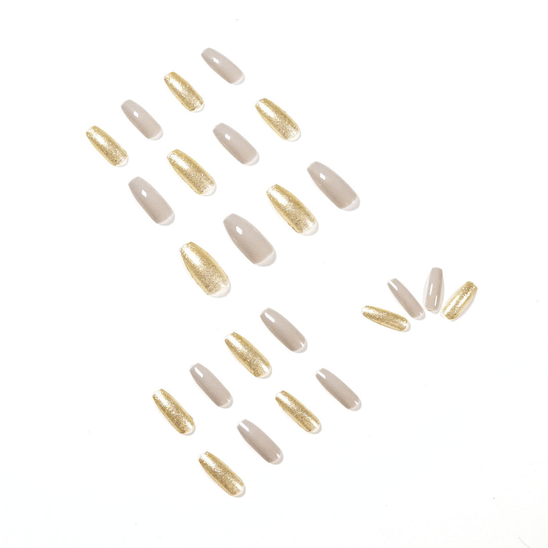 Künstliche Glitzer-Nägel Karnz