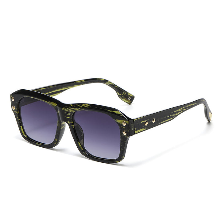 Chunky Übergroße Quadratische Sonnenbrille