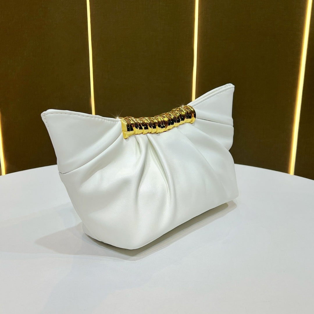 Stilvolle gefältete Handtasche