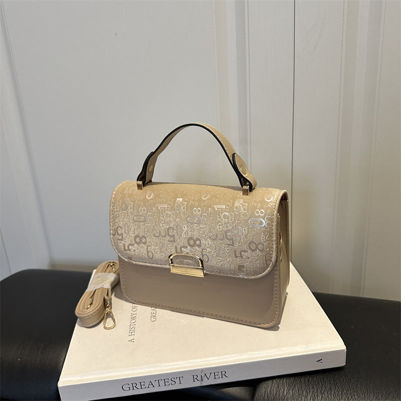 Vintage-inspirierte elegante Schultertasche