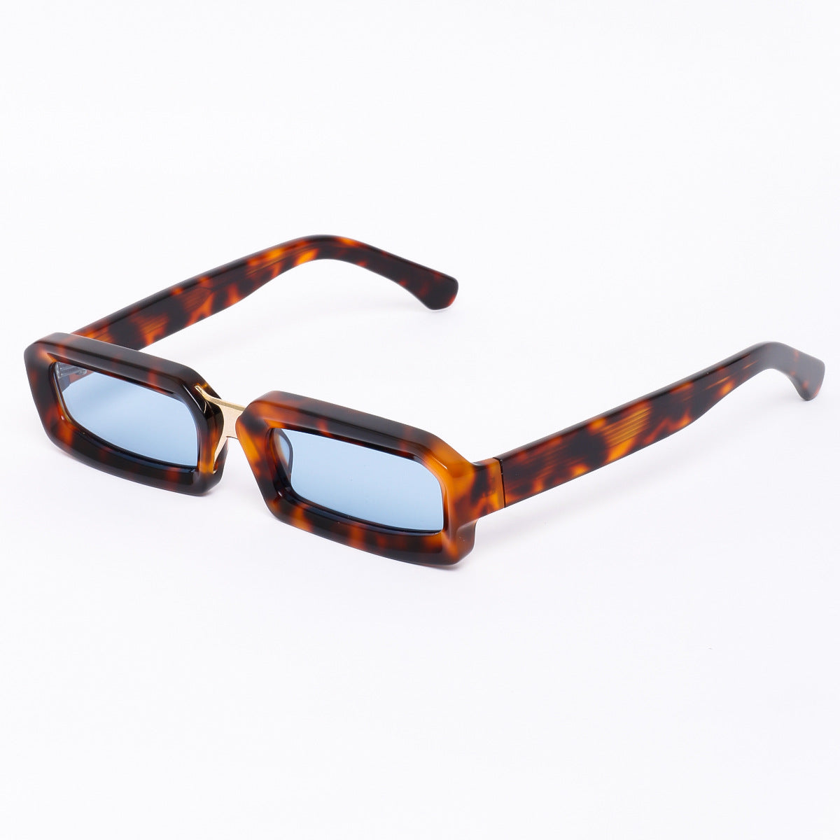 Damen stilvolle Sonnenbrille im modernen rechteckigen Design mit komfortablem Rahmen Karnz