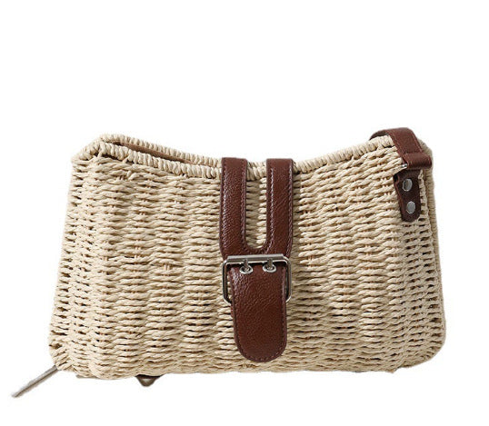Damen Handtasche im modernen geflochtenen Design Karnz