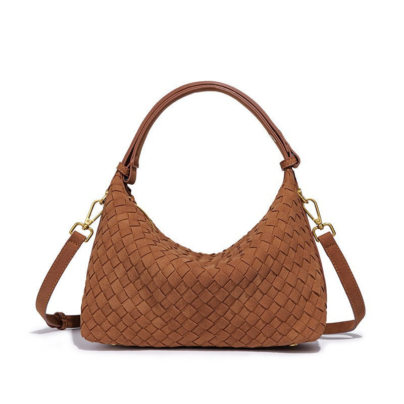 Woven Suede Hobo Tasche Karnz