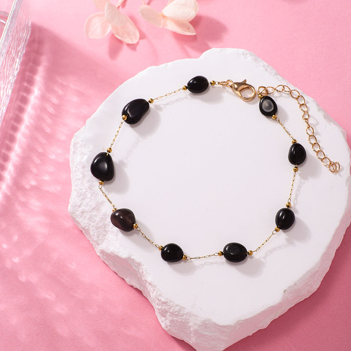 Amethyst Edelstein Armband Karnz