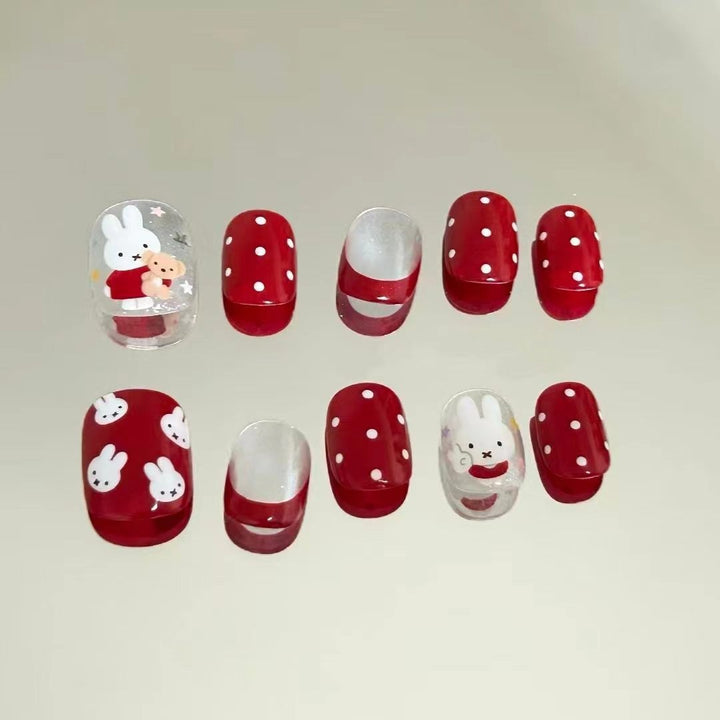 Thematic Character Press-On Nail Art Karnz