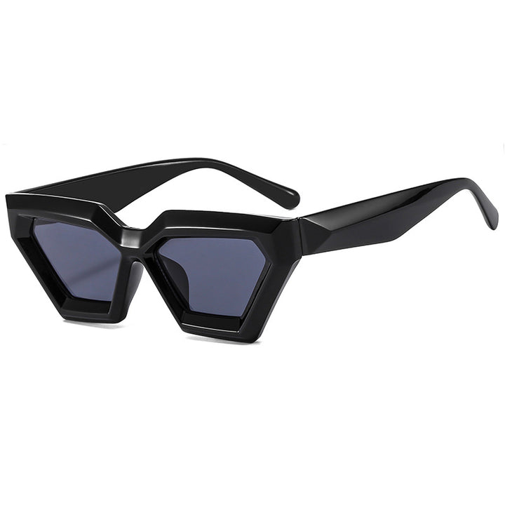 Schicke hexagonale Rahmen-Sonnenbrille  1787664534