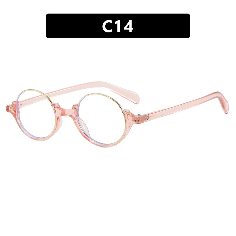 Damen runde Sonnenbrille mit elegantem Kunststoffrahmen Karnz