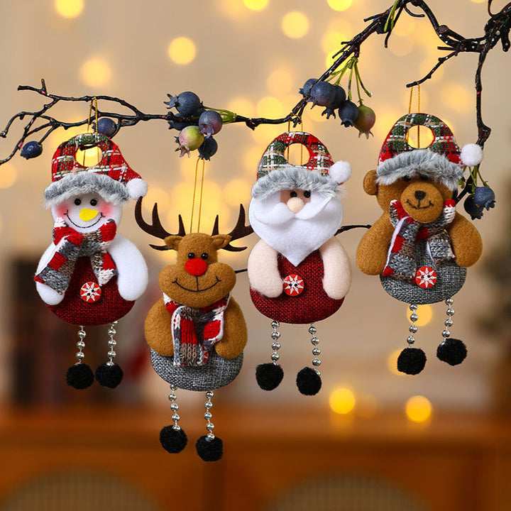 Festlicher Schneemann Ornament Schüssel
