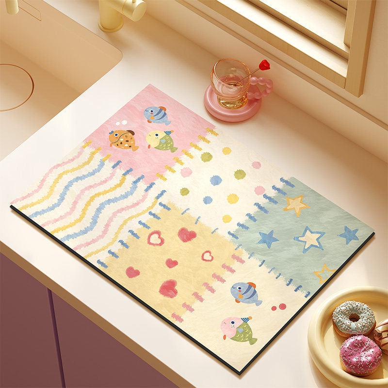 Funky Künstlerische Tischsets