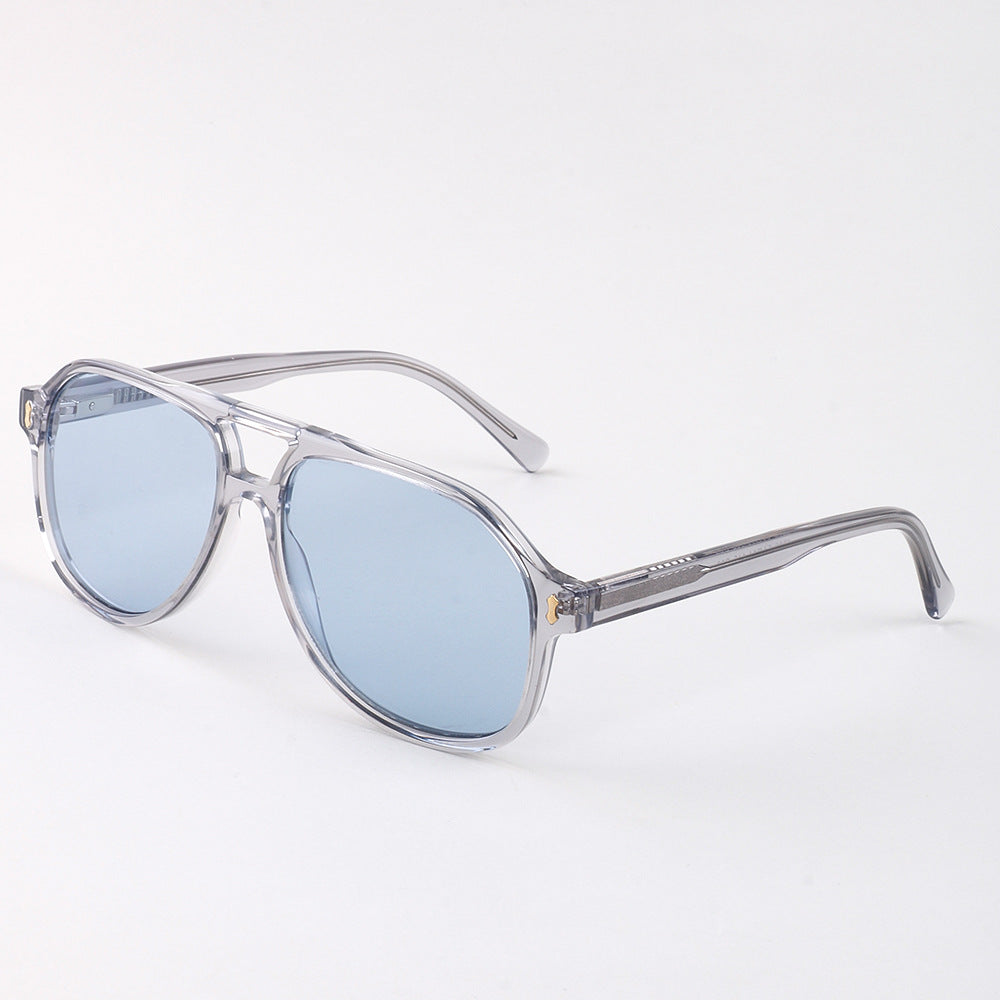 Damen modische Sonnenbrille im angesagten Retro-Stil mit hochgradigem UV-Schutz Karnz