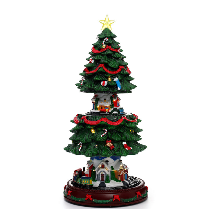 Dekorative LED Weihnachtsbaum Skulptur Karnz