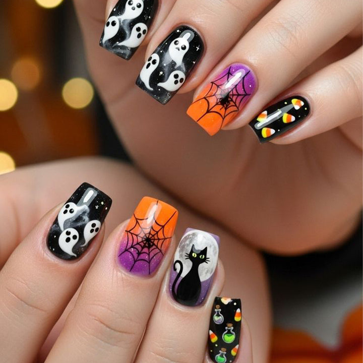 Halloween-Themen 3D Nagelkunst Erweiterungen Karnz 1789713237