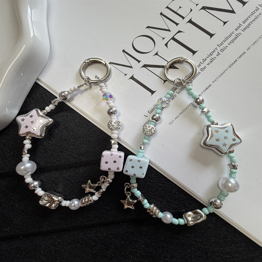 Beaded Charm Telefonhalter Karnz