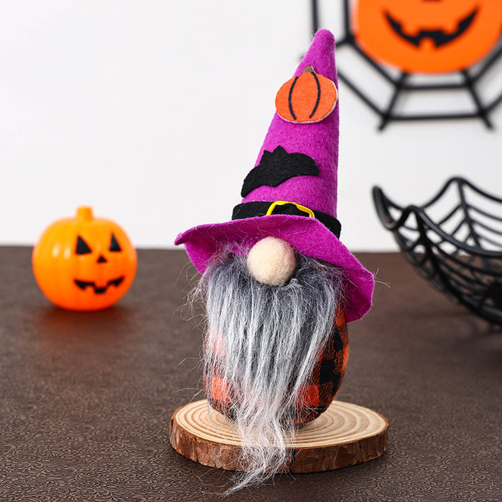 Dekorative Halloween Gnome Figur Karnz