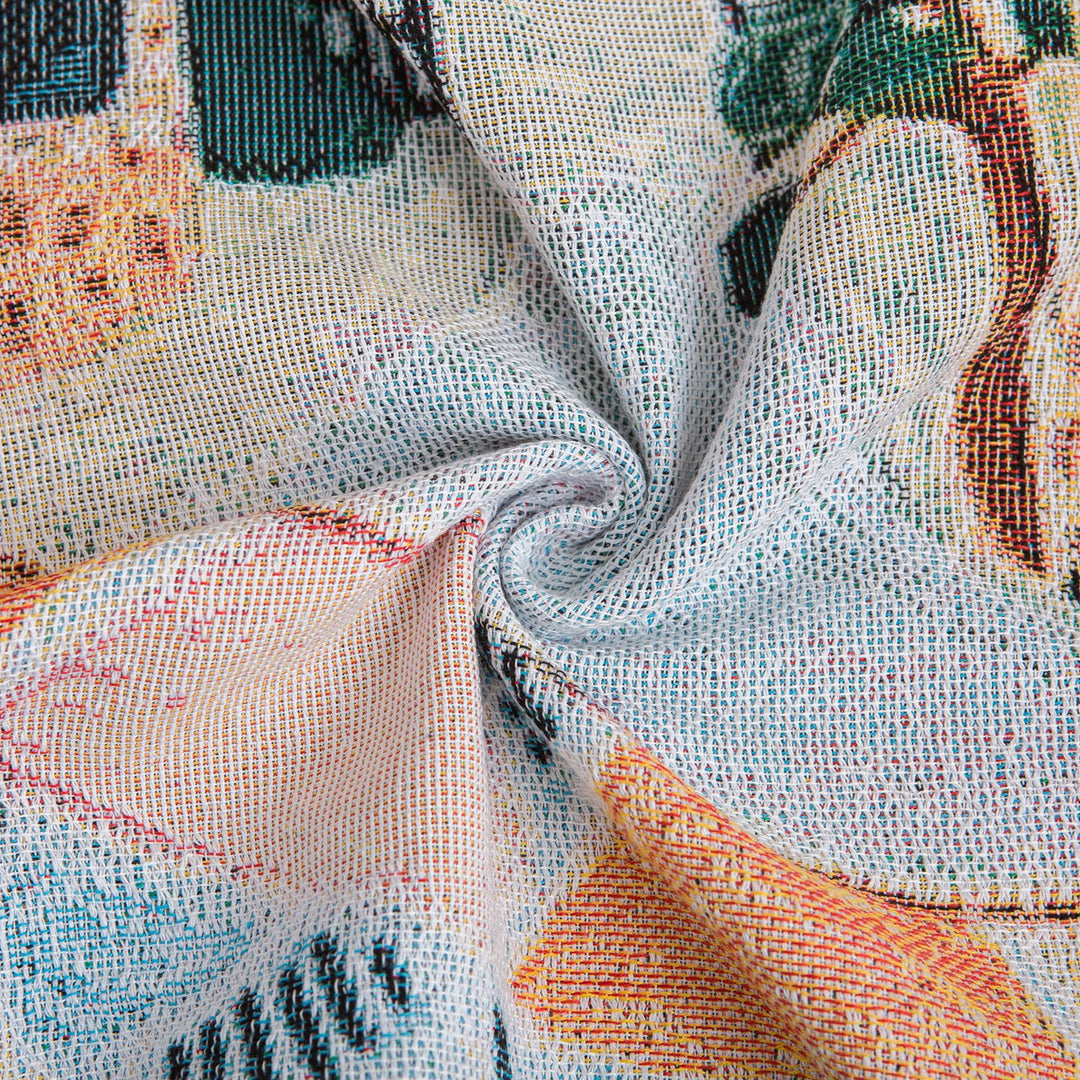 Dekorative Landschaft Woven Throw Decke