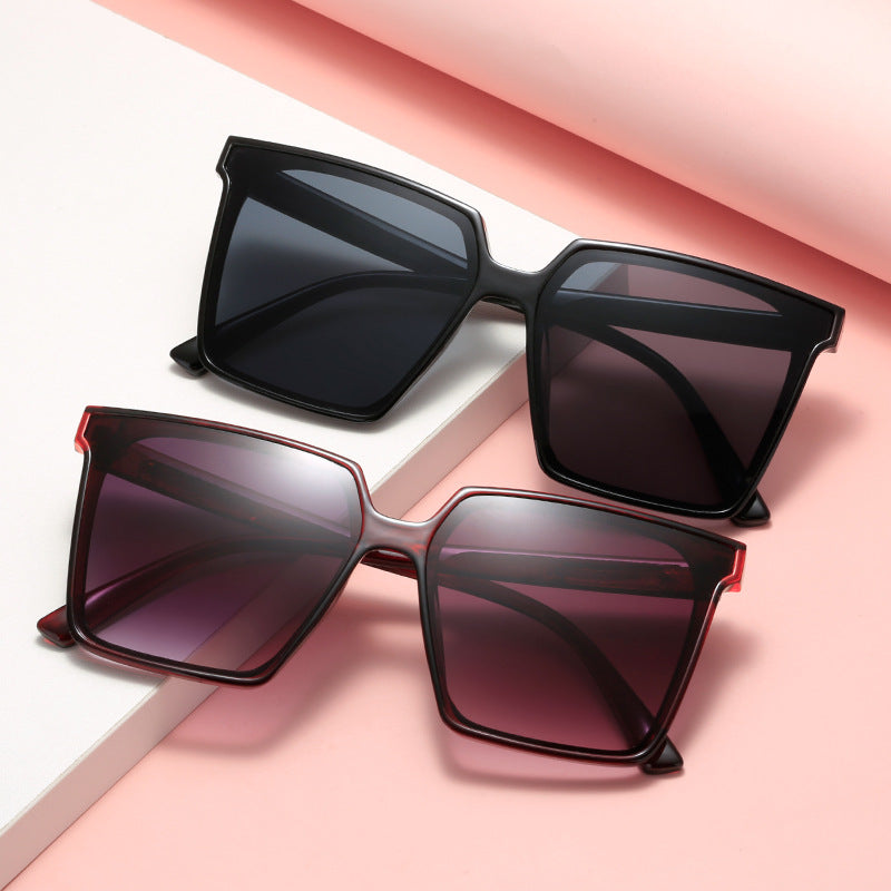 Damen modische Oversized Sonnenbrille mit luxuriösem Design Karnz