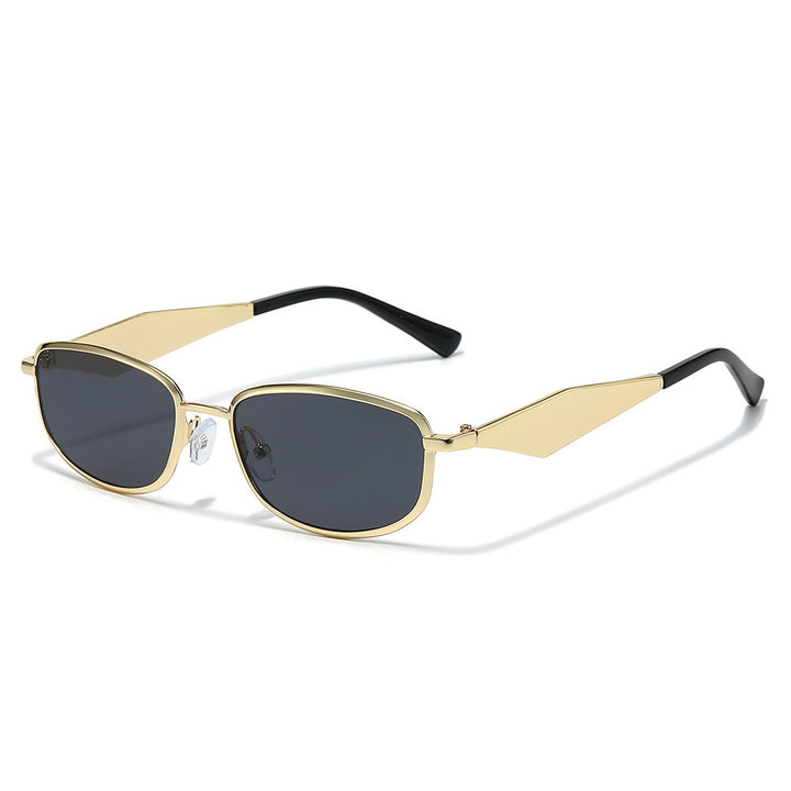 Avant-Garde Rechteckrahmen Sonnenbrille Karnz