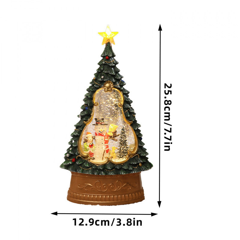 Leuchtende Weihnachtsbaum Dekoration Karnz