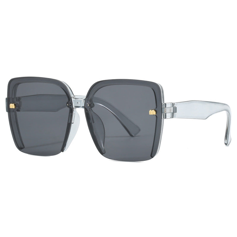 Damen oversized Sonnenbrille mit stilvollem, modernem Rahmen Karnz