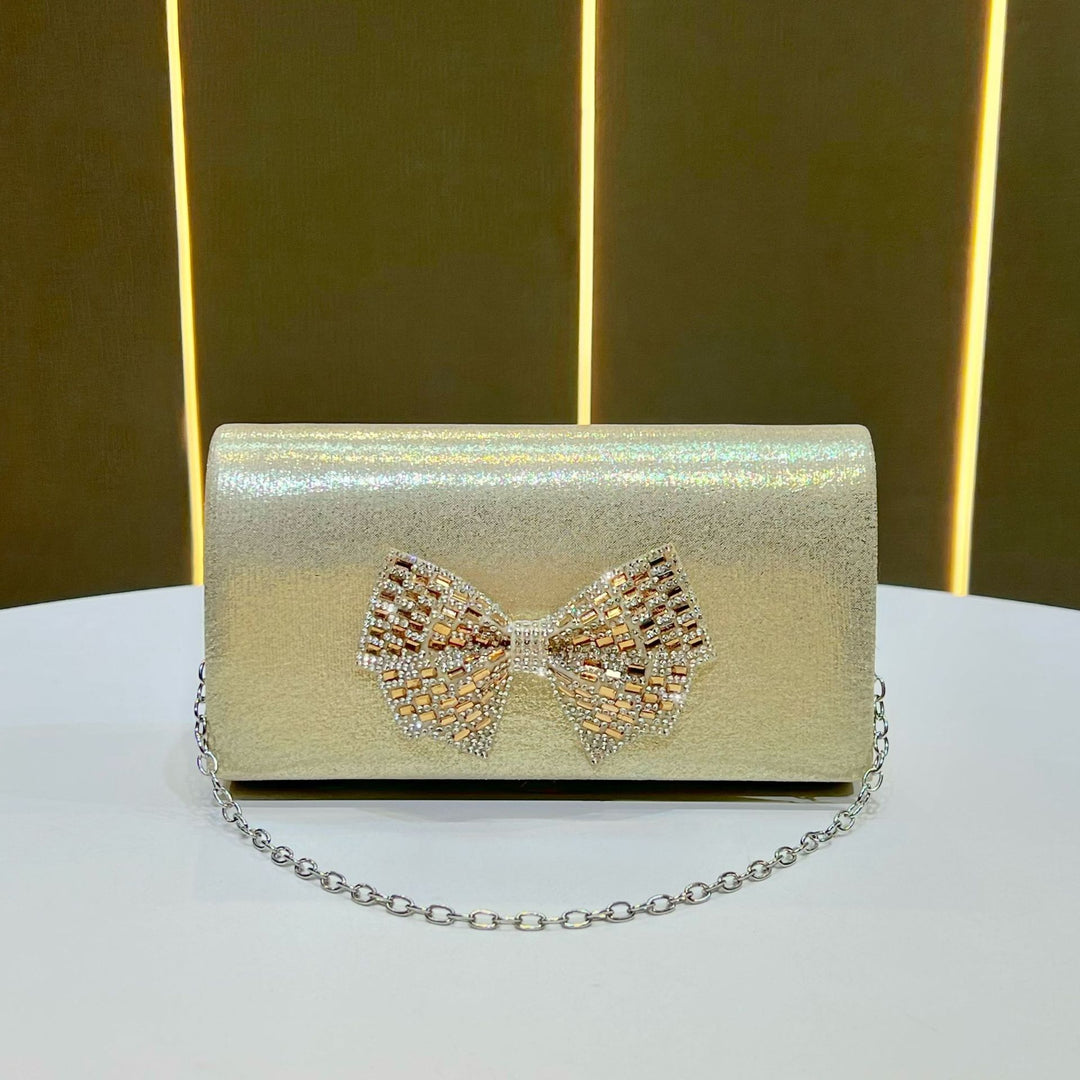 Bogen-verzierte Abendclutch