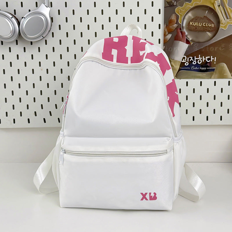 Stylischer Grafikdruck-Rucksack