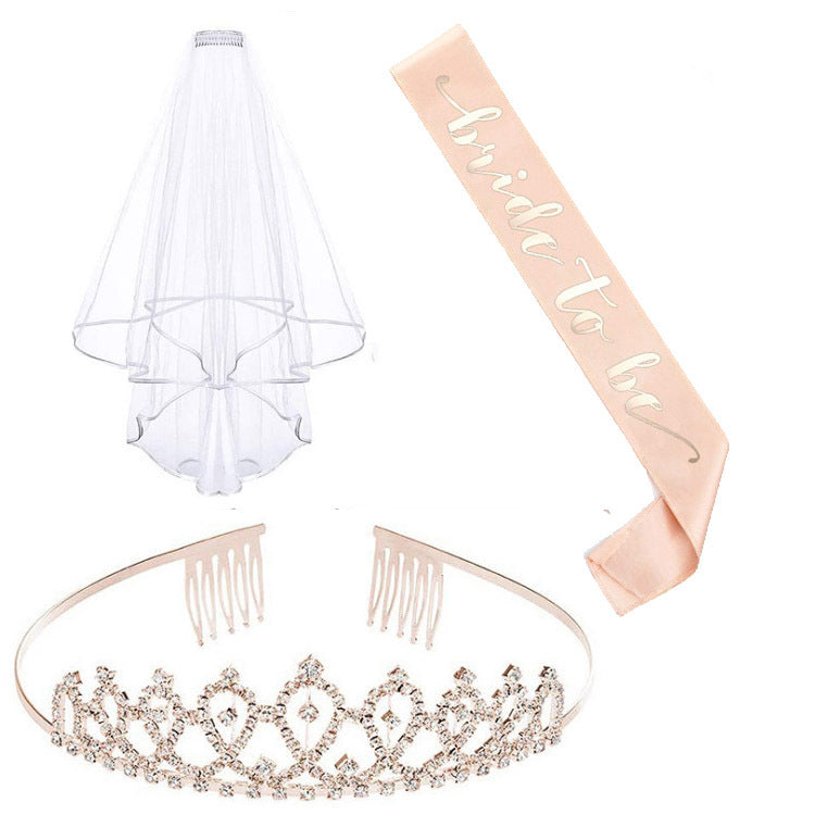 Damen Hochzeits-Accessoires Set Karnz
