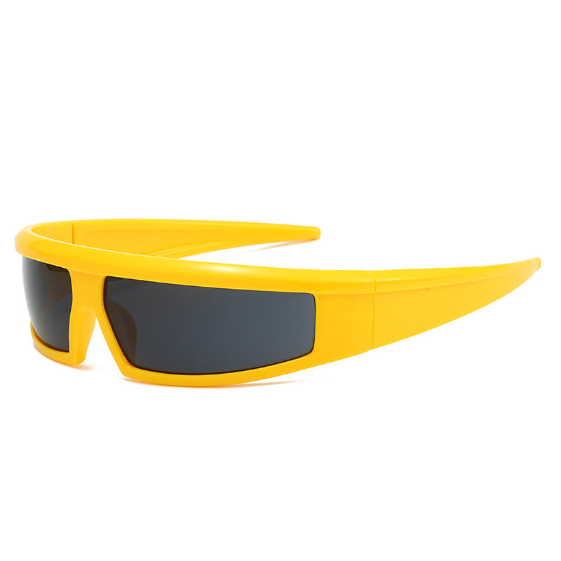 Damen Sportliche Sonnenbrille mit robustem Vollranddesign Karnz