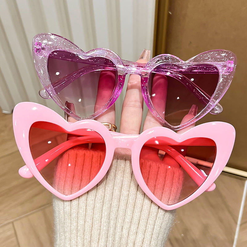 Damen Herzförmige Modesonnenbrille Karnz