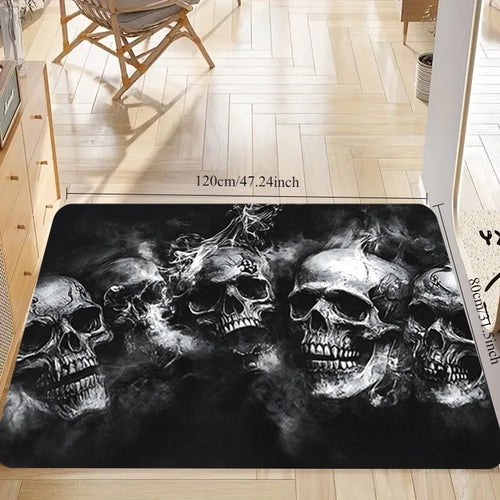 Künstlerischer Skull Bereich Teppich