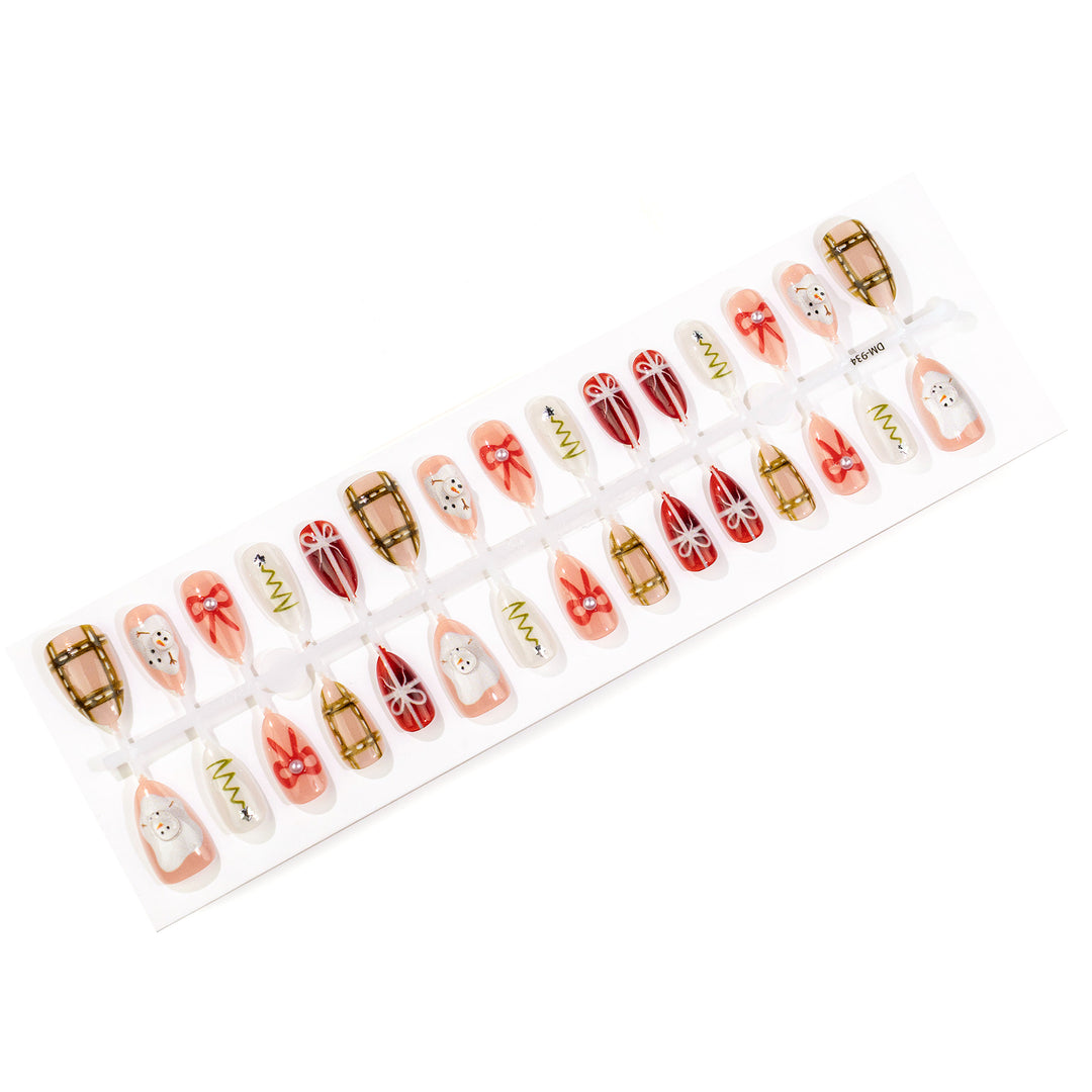 Festliches Themen-Press-On-Nagelkunst-Set Karnz 1790636457