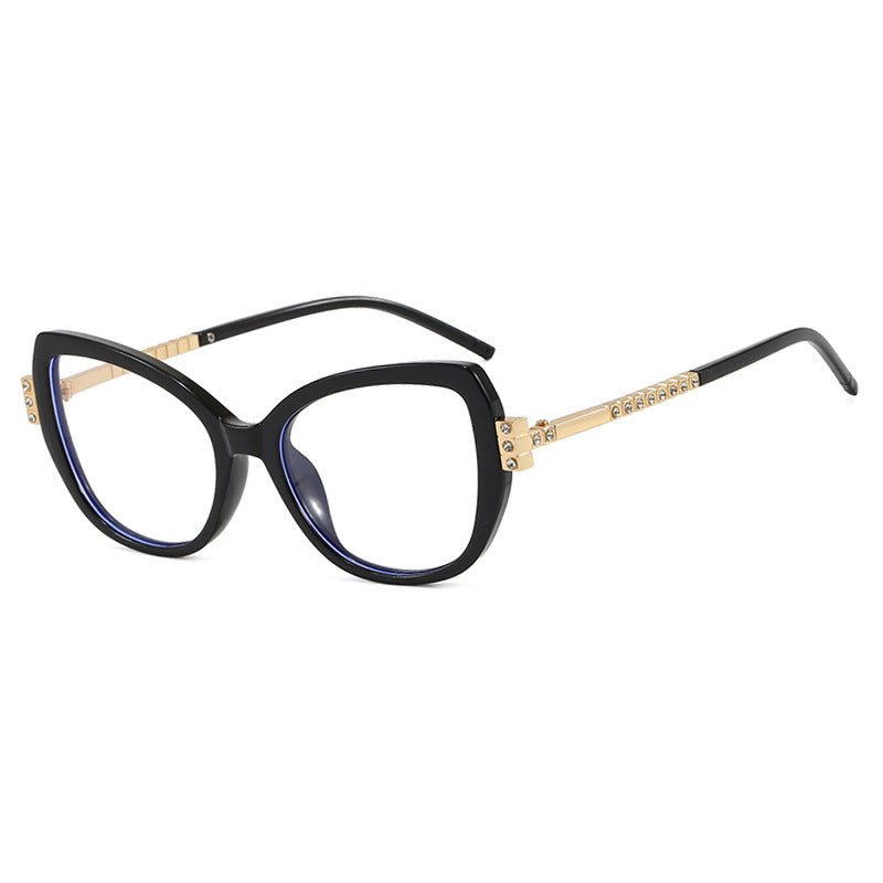 Damen oversized Sonnenbrille mit schützendem UV-Filter und eleganten Akzenten Karnz