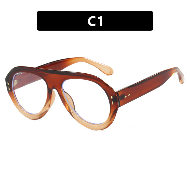 Damen modische Sonnenbrille mit extravagantem Design Karnz