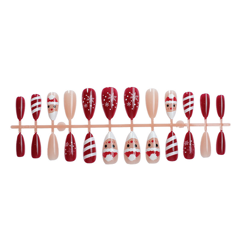 Festliches, urlaubsorientiertes Press-On-Nail-Art-Set 1790738334